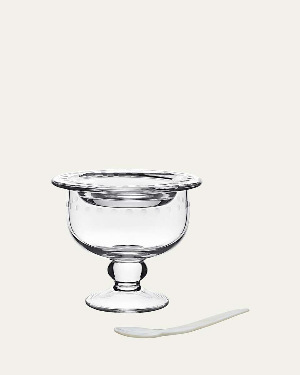 Katerina Caviar Server For 2 With Spoon